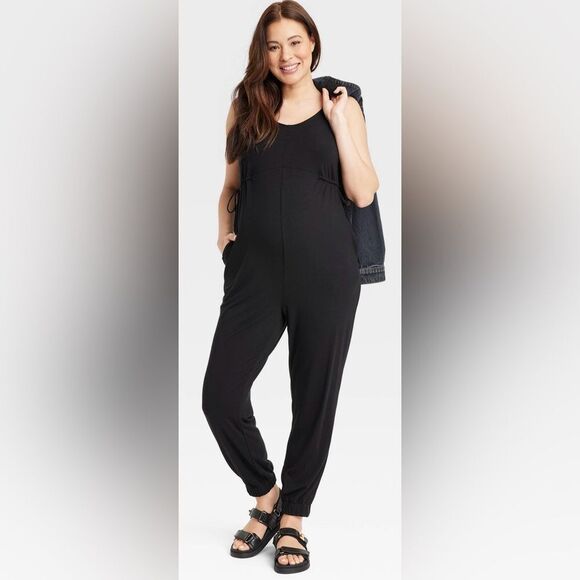 Maternity Onsie Romper Jumpsuit - Picture 1 of 6